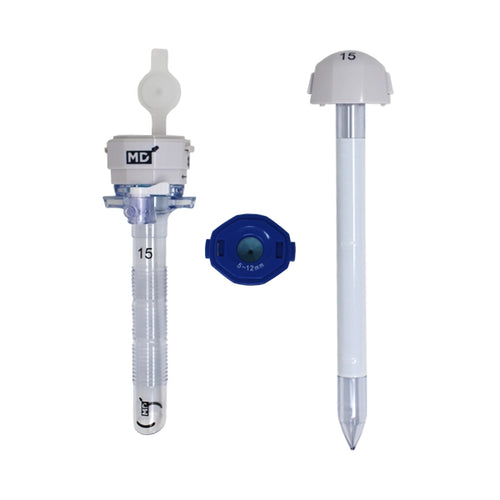 MD EndoGuidance Optical Tip Auto-Locking Full-Detachable Trocar